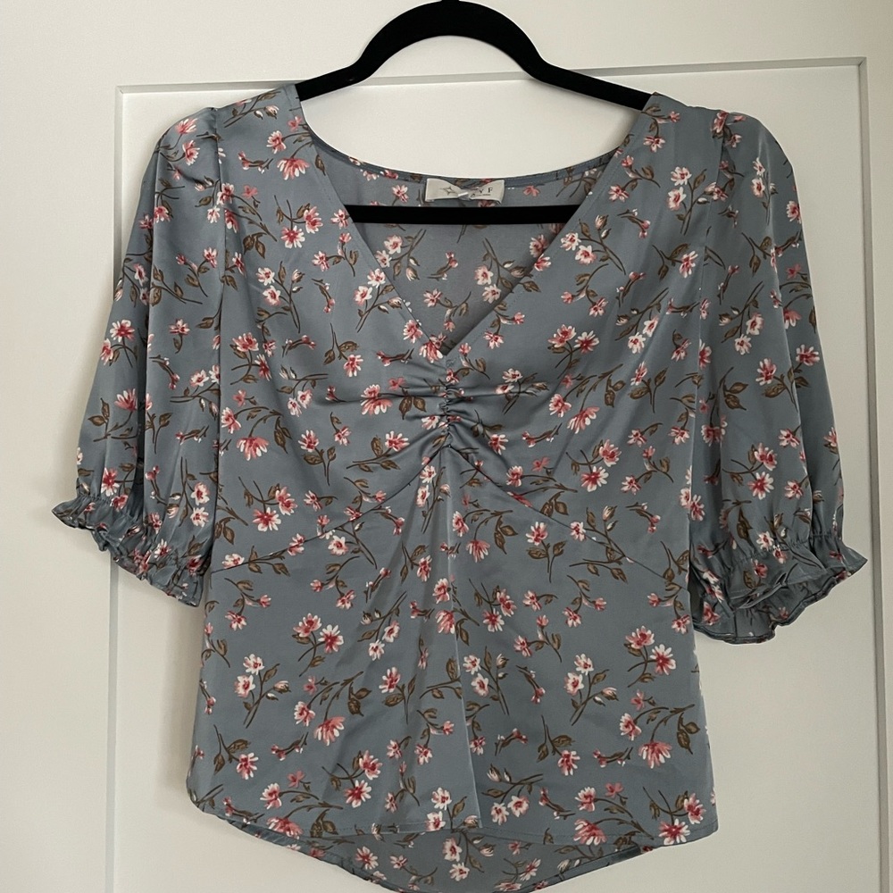 WAYF Floral Top